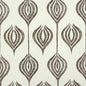 GWF-2622-168 TULIP WHITE/CHOCOLATE LEE JOFA MODERN Fabrics Drapery Upholstery