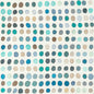 GWF-2735-355 TWISTER PRINT DENIM/AQUA LEE JOFA MODERN Fabrics Drapery Upholstery