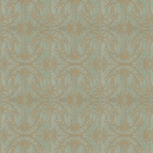 GWF-2926-13 LILY BRANCH AQUA LEE JOFA MODERN UPHOLSTERY