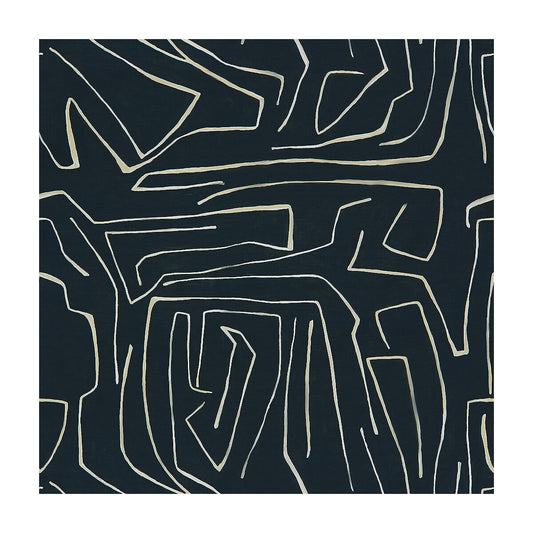 GWF-3530-816 GRAFFITO ONYX/BEIGE LEE JOFA MODERN Fabrics Drapery Upholstery