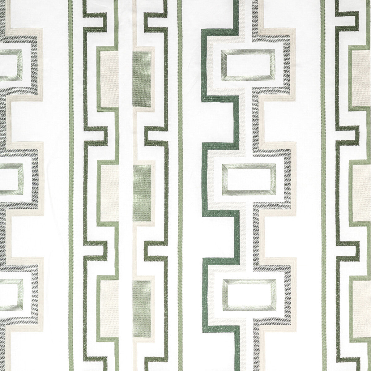 GWF-3779-30 TRITONE EMBROIDERY SAGE LEE JOFA MODERN Fabrics Drapery Upholstery
