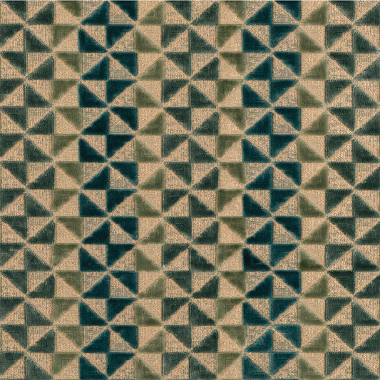 GWF-3817-1313 PRISMA VELVET TURQUOISE LEE JOFA MODERN UPHOLSTERY