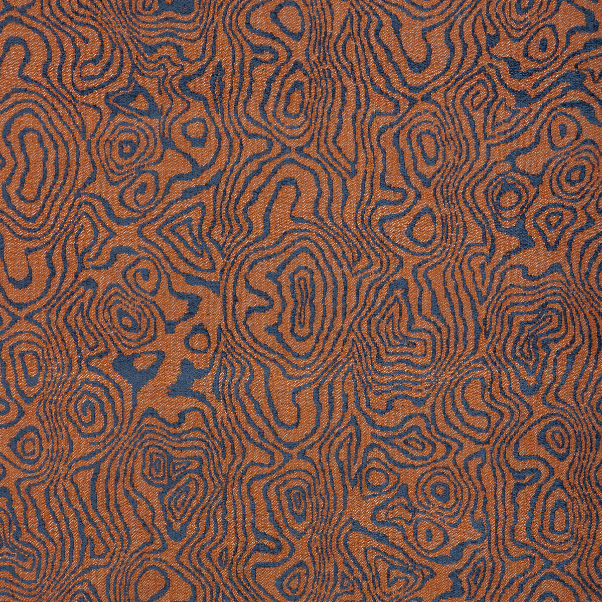 GWF-3834-524 ATLAS RUST/NAVY LEE JOFA MODERN Fabric