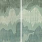GWP-3715-113 CASCADIA PAPER TEAL LEE JOFA MODERN Wallpaper