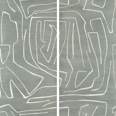 GWP-3720-151 GRAFFITO II DENIM LEE JOFA MODERN Wallpaper