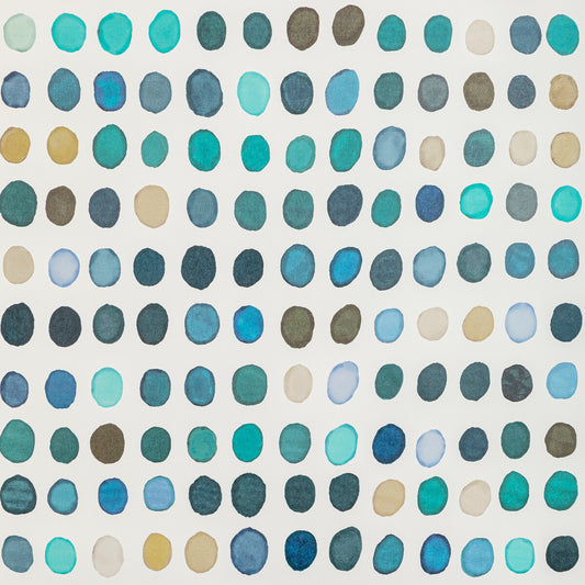 GWP-3726-355 TWISTER PAPER DENIM/AQUA LEE JOFA MODERN Wallpaper