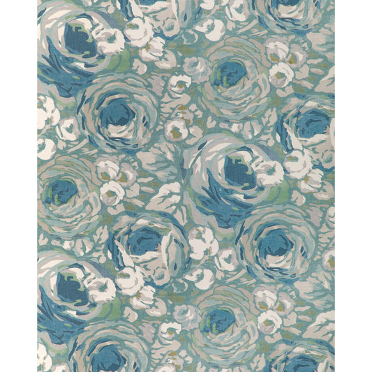 GWP-3735-1311 ORCHARD PAPER AQUA/STONE LEE JOFA MODERN Wallpaper