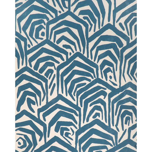 GWP-3739-5 GREENE PAPER BLUE LEE JOFA MODERN Wallpaper