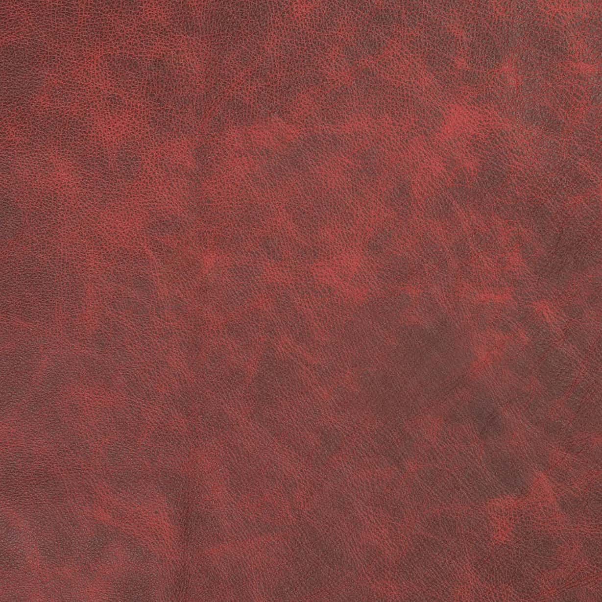 Gavin Scarlet Distressed,Matte Red & Burgundy Charlotte Fabrics Genuine Leather