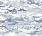 HG11202 Harry & Grace Harry & Grace Peel and Stick Wallpaper Clouds Blue