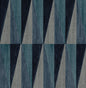 HG11502 Harry & Grace Harry & Grace Peel and Stick Wallpaper Pieced Diamonds Denim Blue