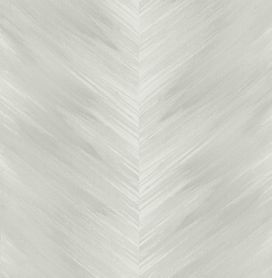 HG11708 Harry & Grace Harry & Grace Peel and Stick Wallpaper Washed Chevron Daydream Grey