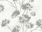 HG12108 Harry & Grace Harry & Grace Peel and Stick Wallpaper Dandelion Floral Metallic Silver