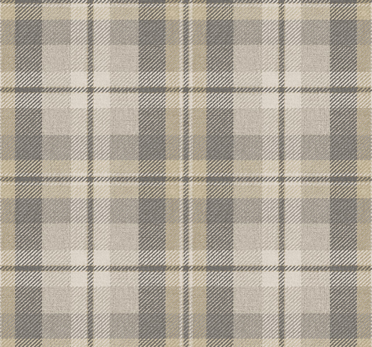 HG13108 Harry & Grace Harry & Grace Peel and Stick Wallpaper Thornbury Tailored Plaid Pavestone