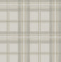 HG13705 Harry & Grace Harry & Grace Peel and Stick Wallpaper Herringbone Plaid Frosted Calcutta