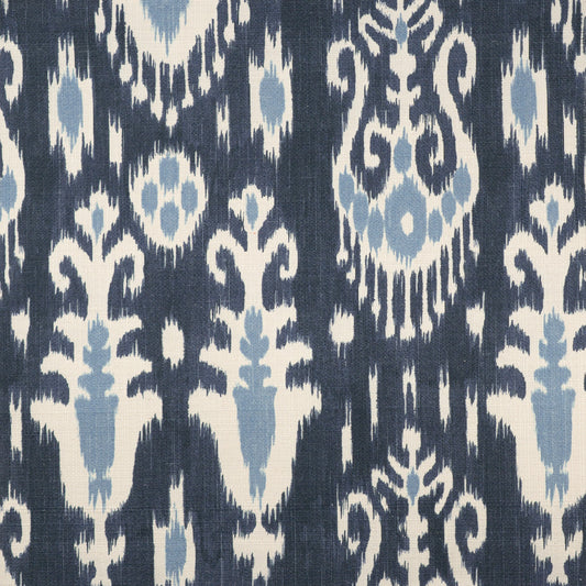 HN0503 Maxwell DRAPERY/MULTI- PATTERN # 503 NAVY CT-TWILIGHT
