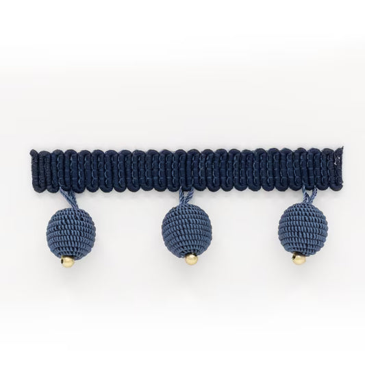 HOPA-5 STOUT HOPAT BEADED FRINGE 5 NAVY NAVY TRIMMING