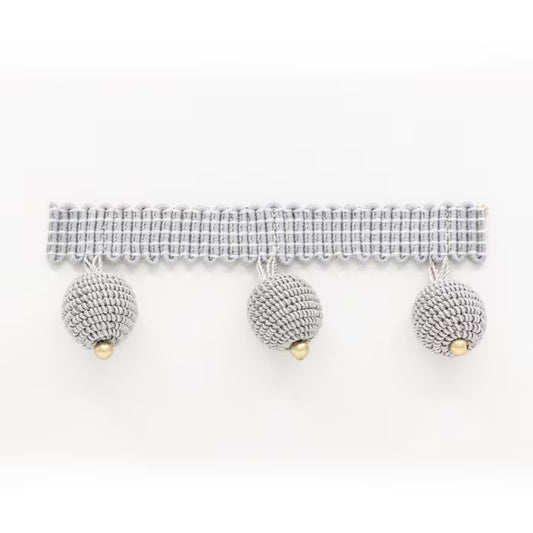 HOPA-6 STOUT HOPAT BEADED FRINGE 6 PLATINUM PLATINUM TRIMMING