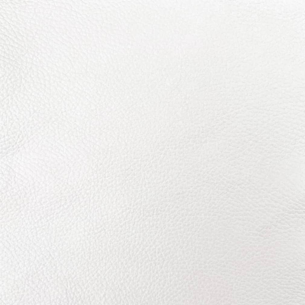 Henry Powder Plain,Sheen White & Ivory Charlotte Fabrics Genuine Leather