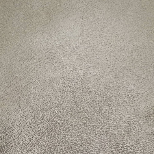 Henry Smoke Grey & Silver Charlotte Fabrics Genuine Leather