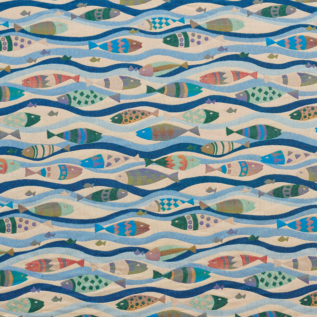 I9000-12 Novelty nan Blue Charlotte Fabrics