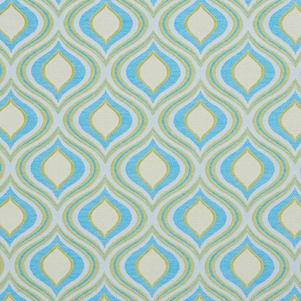 I9000-21 Abstract & Geometric nan Blue,Green Charlotte Fabrics