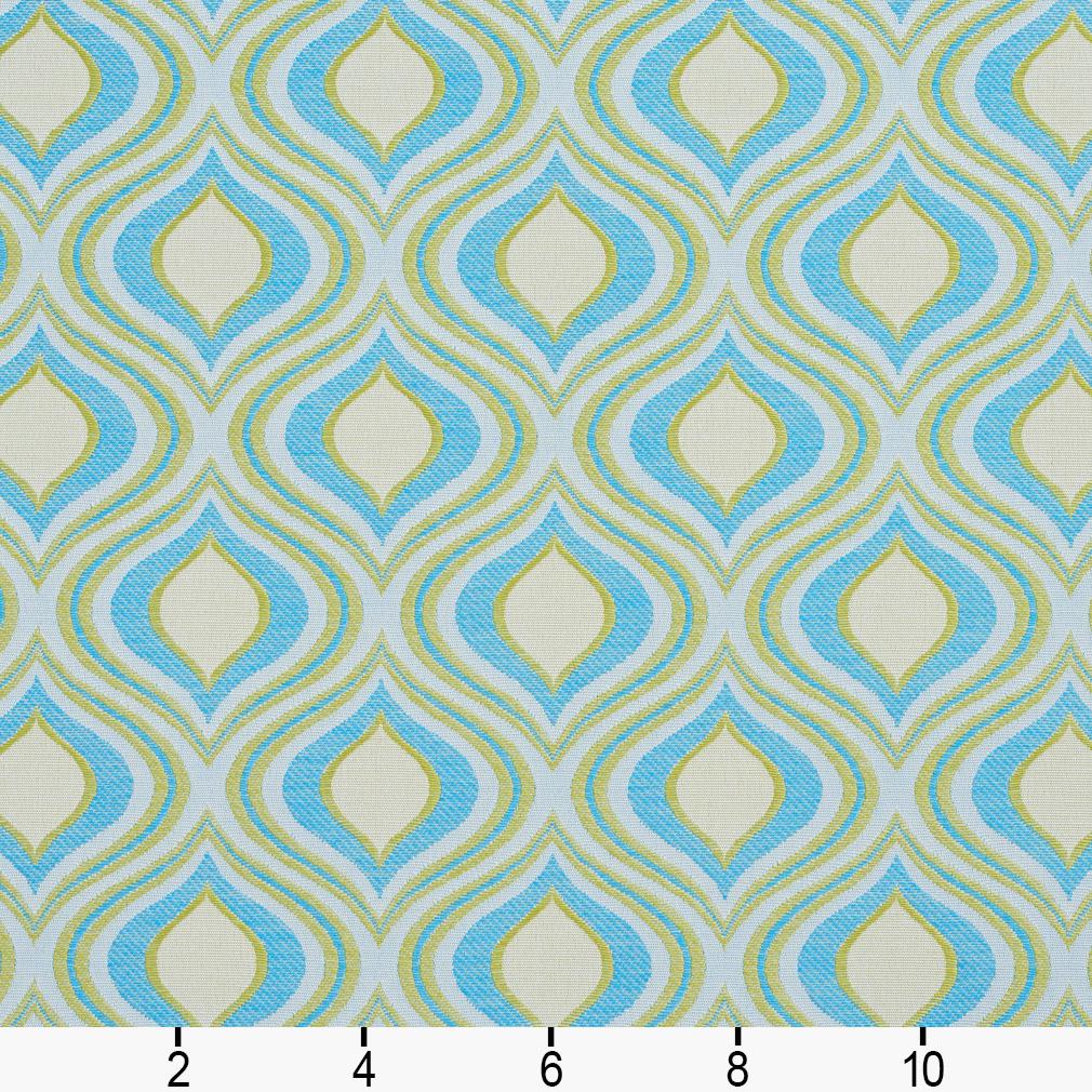 I9000-21 Abstract & Geometric nan Blue,Green Charlotte Fabrics