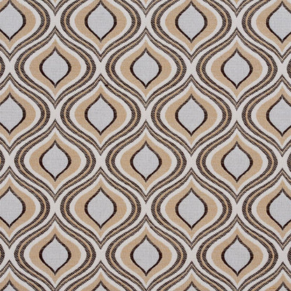 I9000-22 Abstract & Geometric nan Brown Charlotte Fabrics