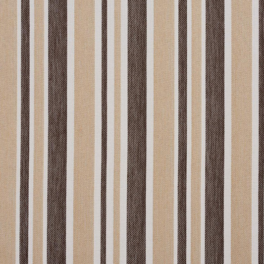 I9000-26 Stripe nan Brown Charlotte Fabrics