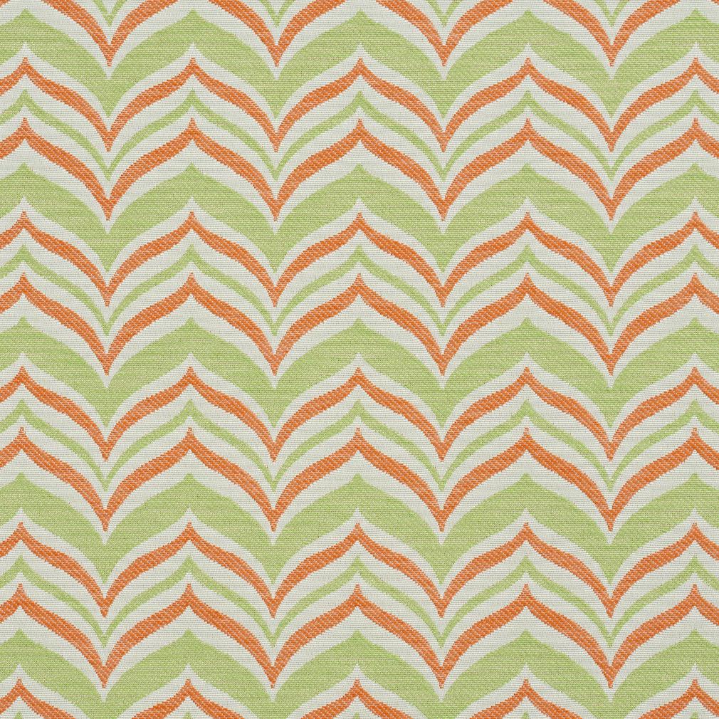 I9000-27 Abstract & Geometric nan Green,Orange & Rust Charlotte Fabrics