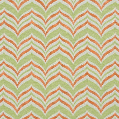 I9000-27 Abstract & Geometric nan Green,Orange & Rust Charlotte Fabrics