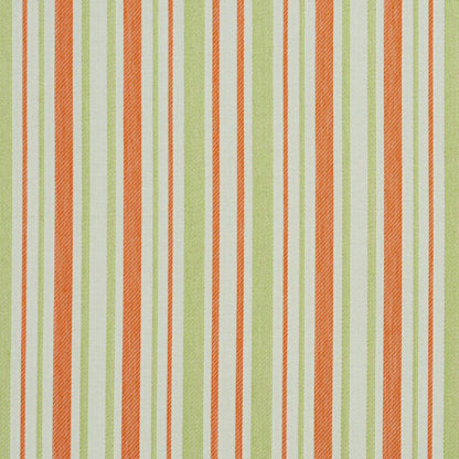 I9000-31 Stripe nan Green,Orange & Rust Charlotte Fabrics