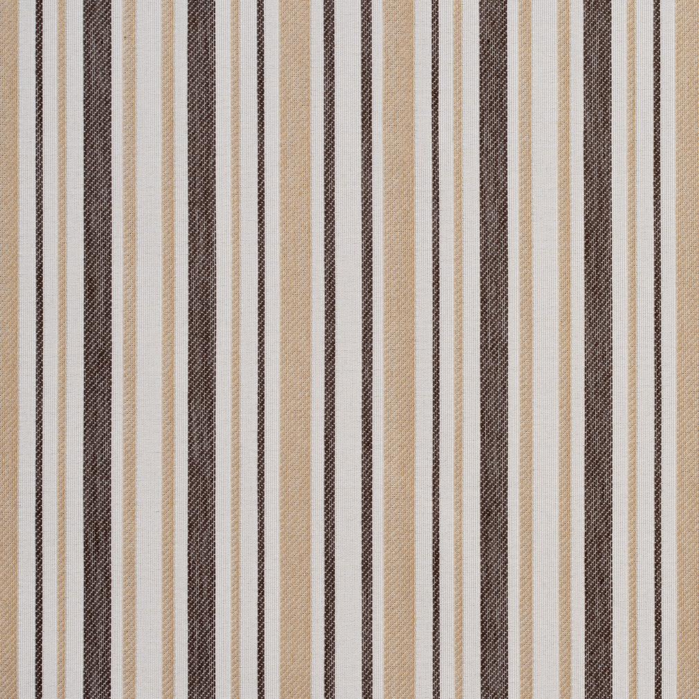 I9000-34 Stripe nan Brown Charlotte Fabrics