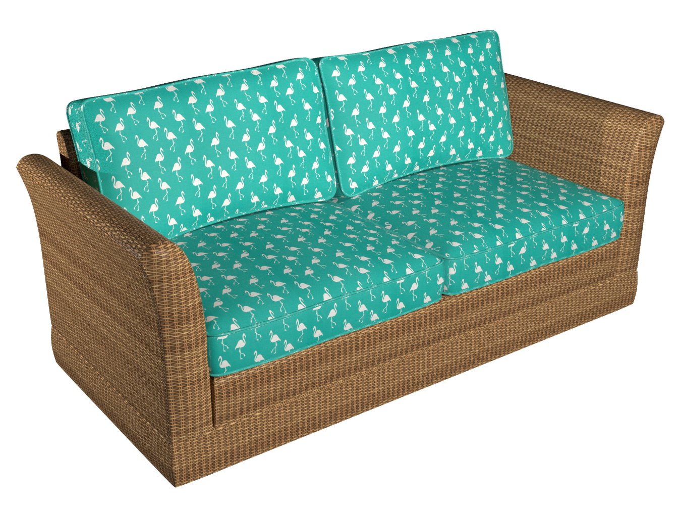 I9000-37 Novelty nan Aqua & Teal Charlotte Fabrics
