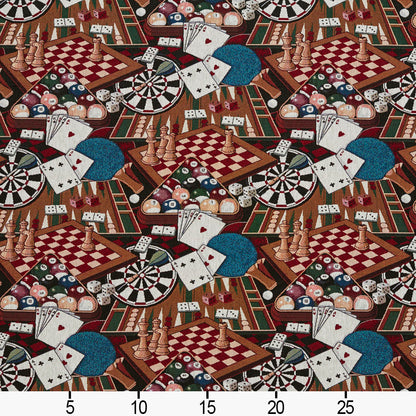 I9400-25 Novelty nan Brown,Red & Burgundy Charlotte Fabrics