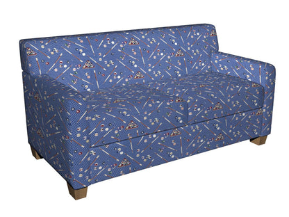 I9600-05 Novelty nan Blue Charlotte Fabrics
