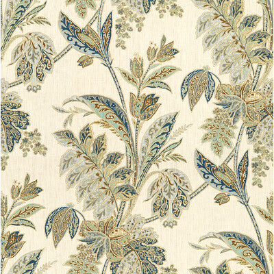 ISHANA-516 ISHANA INDIGO KRAVET DESIGN Fabrics Drapery Upholstery