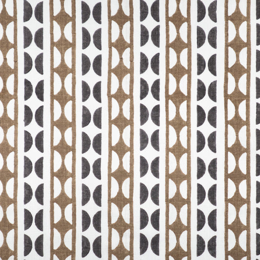 JB1442 Maxwell DRAPERY/MULTI- PATTERN # 442 ESPRESSO CT-DRIFTWOOD