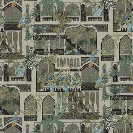 JMW1011-11 Peacock Arches 11 Kravet Wallpaper