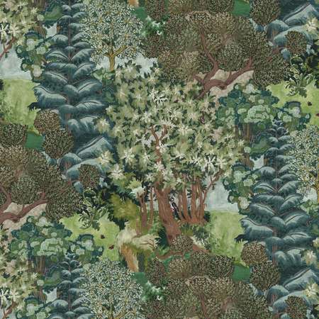 JMW1018-01 Miserden Trees 01 Kravet Wallpaper