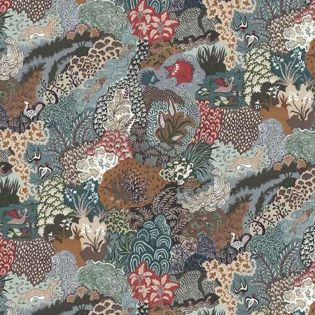 JMW1019-01 Whimsical Clumps 01 Kravet Wallpaper