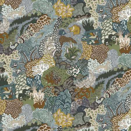 JMW1019-11 Whimsical Clumps 11 Kravet Wallpaper