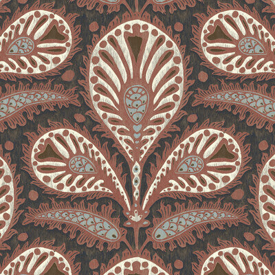 JMW1034-01 IKAT CLOVER 1 KRAVET COUTURE Wallpaper