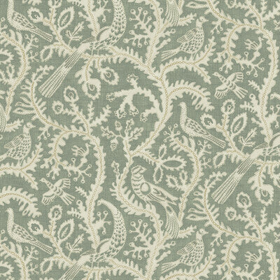 JMW1035-01 STITCHED BIRDS 01 KRAVET COUTURE Wallpaper