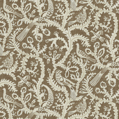 JMW1035-21 STITCHED BIRDS 21 KRAVET COUTURE Wallpaper