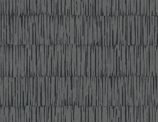 JP10600 Seabrook Designs Japandi Style Wallpaper Naomi Charcoal