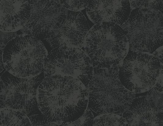 JP10710 Seabrook Designs Japandi Style Wallpaper Eren Rich Onyx