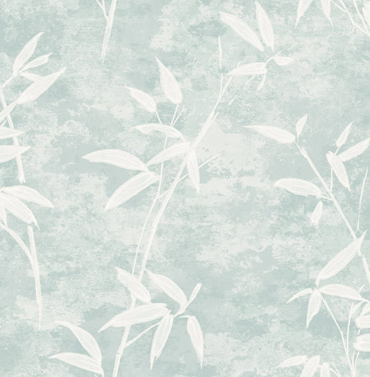 JP10902 Seabrook Designs Japandi Style Wallpaper Honshu Bamboo Lakeside