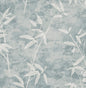JP10912 Seabrook Designs Japandi Style Wallpaper Honshu Bamboo Blue Smoke