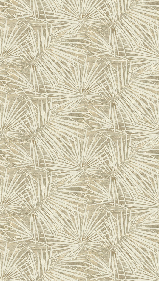 JP11805M Seabrook Designs Japandi Style Wallpaper Rei Mural Pavestone & Silver